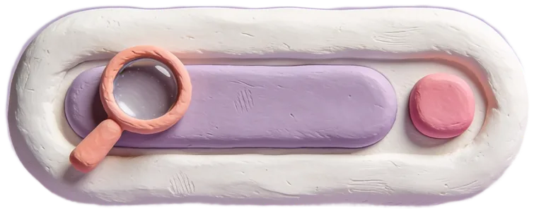 A soft clay search window.